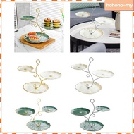 [HohohoMY] Tiered Cupcake Stand Dessert Plate, 3 Tier Serving Tray Dessert Cupcake Stand