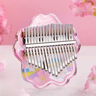 เครื่องดนตรี Cega Thumb Piano Crystal 21 Notes Simple Piano Instrument for เด็กผู้หญิงs เครื่องดนตรี