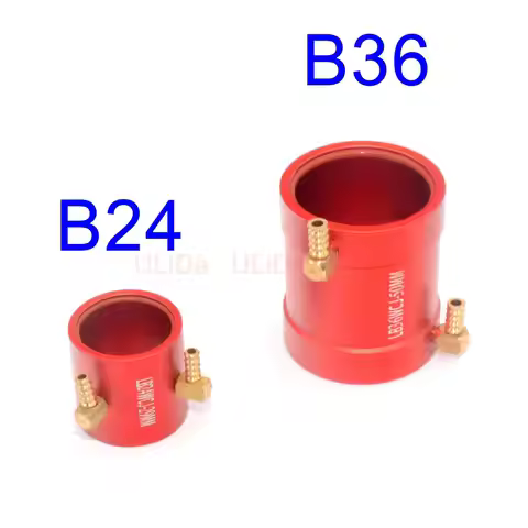 1pc 36mm 24mm Water Cooling Jacket Cover for 3660 3670 3680 2435 2440 2445 RC Boat Brushless Motor