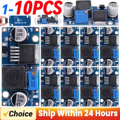 Adjustable Output LM2596S Step Down Module DC to DC Buck Converter Voltage Regulator Conversion Powe