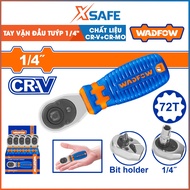 1/4 socket wrench" WADFOW WRW2J14 110mm long made from CR-V steel combined with CR-Mo, durable and l
