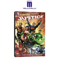 Justice League Vol. 1: Origin (The 52ใหม่) หนังสือปกอ่อนโดย Geoff Johns หนังสือภาษาอังกฤษดั้งเดิม