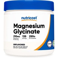 in stock Nutricost Magnesium Glycinate Powder Magnesium Glycine Powder Original 250g