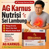 AG Karnus Cereal Minuman Kolagen Halal Suplemen Kesehatan Untuk Maag Gerd Asam Lambung Diabetes