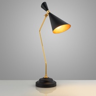 Modern Minimalist American Study Iron Lamp Bedroom Bedside Lamp Designer Sample Board Room ReadingLEDLamps