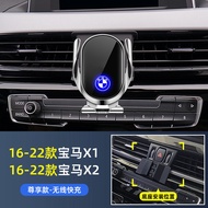ยึดโทรศัพท์ในรถยนต์ BMW 3 Series 5 Series 1 Series 7 Series X1 X3 X2 X4 X5 X6 X7 แบบไร้สาย 15W ยึดโท