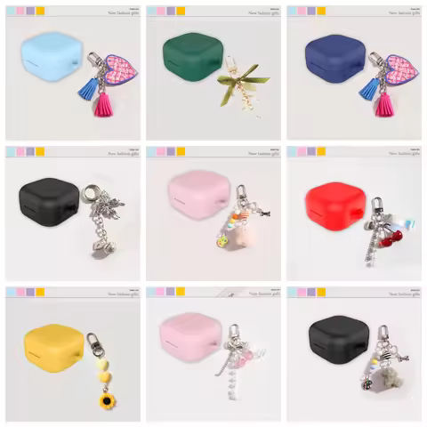 Cartoon case For Samsung Galaxy Buds 4 Pro / Buds live / buds2 Pro / FE /pro cover Silicone earphone