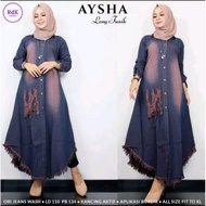 GBM AYSHA LONG TUNIC VINI JEANS RAWIS