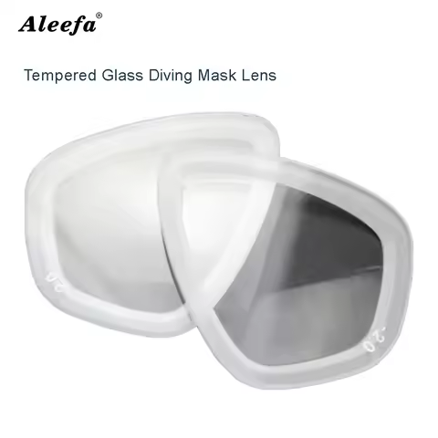 wholesale Tempered glass Lens Myopia Lens for Diving M23-Camo diving mask