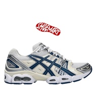 Asics Gel Nimbus 9 White Light Indigo Wmns