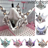 WISDOMEST Pet Hammock Pet Supplies Ferret Rat Warm Squirrel Beds