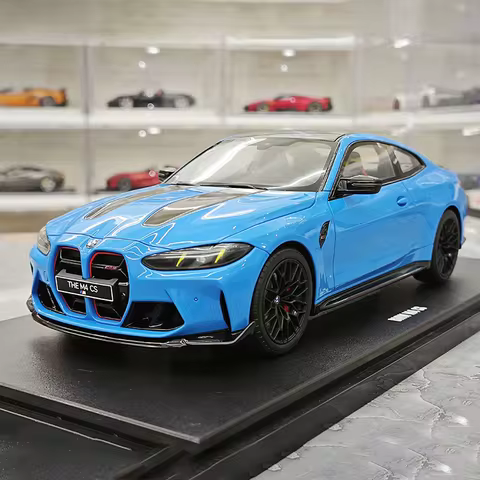 Bmw M4 Cs Limited Edition 1:18 Scale Resin Car Model Adult Hobby Birthday Gift Static Ornament Displ