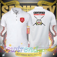 Baju Sulam CSG Security Malaysia edu Design Classic Polo T-shirt Premium Cotton Printed Short Sleeve