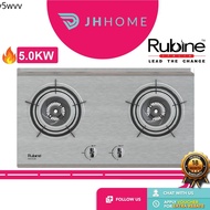 Infrared gas stove Dapur gas butterfly Dapur gas infrared ♫Rubine 5kW 2 Burner Safety Valve Stainles