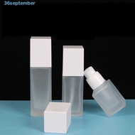 SEPTEMBER Liquid Foundation Bottle Glass 15/20/30ML Sample Repackaging Perfume Press Facial Cream Mi