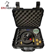 Hydraulic Nitrogen Accumulator Charging Kit w/ 80MPA/12000PSI Digital Gauges UNF7/8 G1/4 Nitrogen Pr