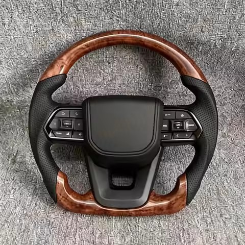 Customizable New Coupe Version Carbon Leather Steering Wheel Assembly Custom Mod Parts For Lexus LX5