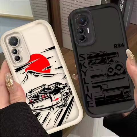 Cool JDM Dream Car Case For Xiaomi Poco X7 X6 X5 X3 NFC F7 F6 F5 F3 M7 M6 Pro 4G 5G Mi 12 11 Lite NE