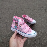 Sepatu Boots Anak Perempuan Sneakers Boot Anak LOL Sepatu Anak Cewek Usia 3 4 5 6 7 8 9 10 Tahun