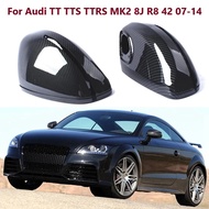 Top-For Audi TT Coupe MK1 2000-2006 LHD Carbon Fibre Retrofit Mirror Housing Rear View Mirror Cover