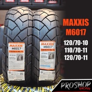 Maxxis M6017 สำหรับ Vespa LX125 S125 ขนาด 110/70-11 120/70-10