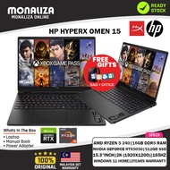HP HYPERX OMEN 15 Gaming Laptop (GB0040AX) AMD Ryzen 5 240 | Nvidia Geforce RTX 5050