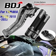 BDJ For YAMAHA MT-25 2015-2023 MT 25 MT25 Adjustable Brake Clutch Lever Handle Bar Grip Modified 6-s