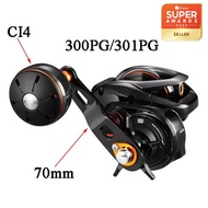 20 SHIMANO Fishing reel Bay Game BAYGAME 300P 301PG Baitcasting Reel 300PG, 301PG with 1 Year Local 