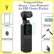 DJI Osmo Pocket Tempered Glass Lens Protector + Screen Protector for DJI Osmo Pocket (2019)