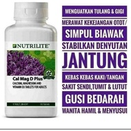 Amway Nutrilite Cal Mag D Plus Calsium Magnesium Vitamin D- 180 Tab 💯 hq
