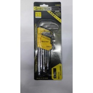 Taiwan VECTECH VECTECH Metric 9-Piece Set Extended Hexagon Spoon V-C90TB Allen Wrench