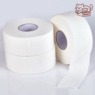 (1 ROLL) Jumbo Roll Tissue (JRT)/Tuala Roll Jumbo / Tissue Paper 2-PLY Virgin Pulp Toilet Tissue