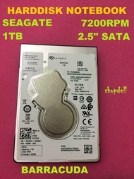 HARDDISK NOTEBOOK SGT 1TB 7200RPM 2.5 SATA - BARRACUDA  HDD NB -