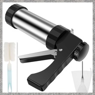 Churrera Churro Maker Machine Stainless Steel Churro Maker Kit with 3 Different Tips Piping Nozzle H