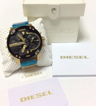 DIESEL MR.DAddy 2.0系列 DZ7333 金色 不銹鋼錶帶 石英 男生
