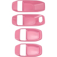 1 Set Interior Door Handle Bowl Cover Trims for Jeep Wrangler JL JLU 18-24 for Jeep Gladiator JT 2 D