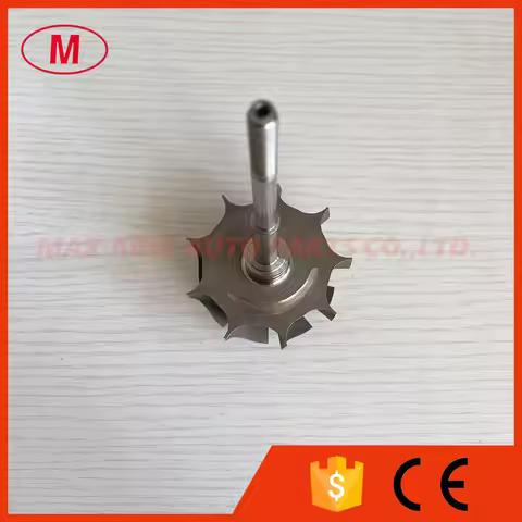TD06H 58.8X67.2mm 9 blades turbine shaft&wheel for turbo