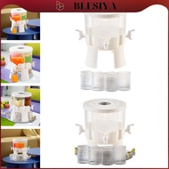 blesiya Beverage Dispenser Beverage Container Detachable Cold Kettle with Faucet