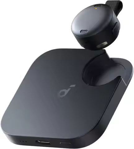 Anker, Coin-Sized AI Voice Recorder, AI Note Taker for Meetings & Lectures, AI Transcription, AI Gad