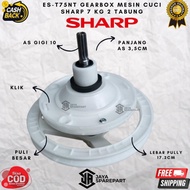 Es-T75Nt Gearbox Sharp 2 Tabung 7 Kg - Gear Box Mesin Cuci Sharp 2