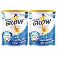 [HCM]Bộ 2 Sữa bột Abbott Grow 1+ 8500g