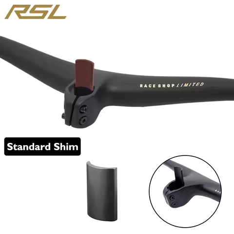 RSL MTB Full Carbon Fibre Cockpit 0° Rise 27.5mm Super light Integrated Handlebar for Mountain Bike 