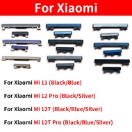 Original New Power Button + Volume Side Button Key For Xiaomi Mi 11 12 12T Pro