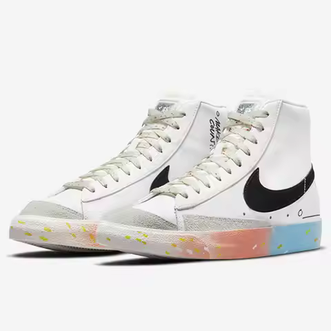 Nike Authentic Seasonal Unisex Blazer Mid High-Top Casual Sneakers DJ4278-101