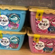 Japanese ARIEL 3D LAUNDRY PILLS BOX/BAG P&G JAPANESE PRODUCTION