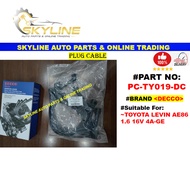 Plug Cable / Plug Wire *Brand DECCO* Toyota Levin AE86 1.6 16v 4A-GE