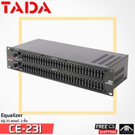 TADA CE 231 เครื่องปรับแต่งเสียง เครื่องปรุงเสียง อีคิว Dual Channel 31Band อีควอไลเซอร์ equalizer E