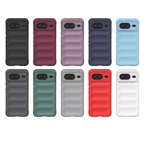 Luxury Case For Google Pixel 8 Cover Google Pixel 8 7 Pro 7A 6A Funda Coque Soft Silicone TPU Protec