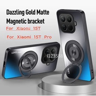For Xiaomi 15T 15TPro 2025 Case Luxury Matte Bracket Back Cover For Xiaomi 15T 15T 15 T T15 Xiaomi15
