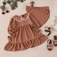 BEST JEMICO Gamis for baby girls aged 6 - 24 months and 1 year - 2 years, Jersey material